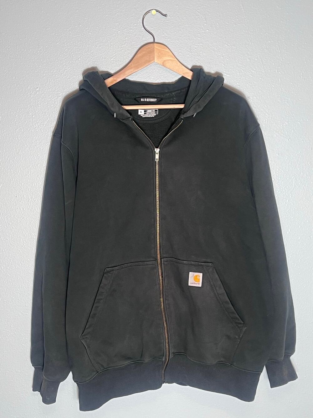 Carhartt Men’s XL Rain Defender Loose Fit Full Zip Hoodie Sweatshirt Chore Work